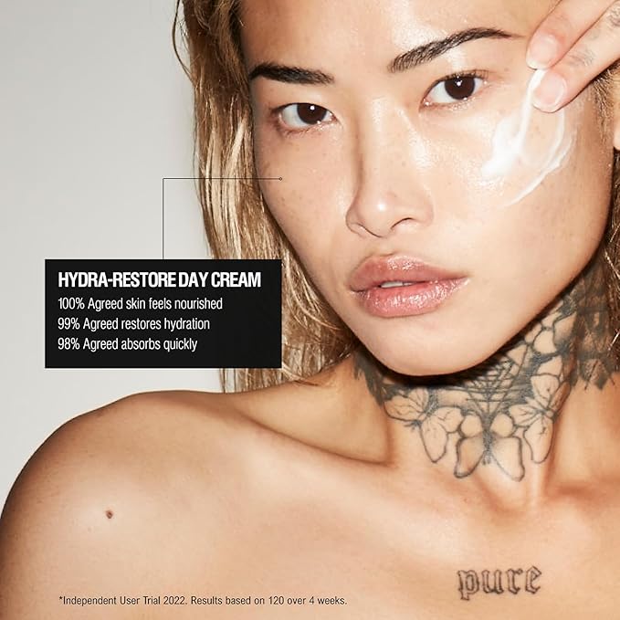 Grown Alchemist On-The-Go Essentials Kit. Restorative Hand Cream (20ml), Hydra Restore Day Cream (12ml), Hydra Retore Lip Balm (12ml)