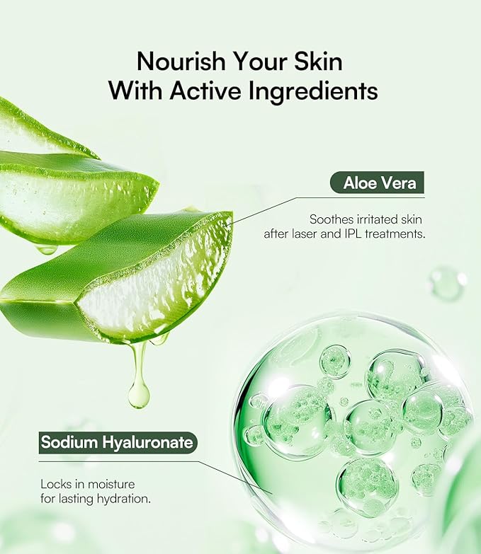 Micro-current Conductive Gel for Facial and Body Skin Care Machines – Hydrating Gel Primer with Hyaluronic Acid for Women and Men, 2.11 Fl Oz