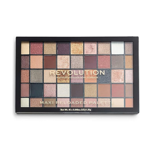 Makeup Revolution Maxi Reloaded Palette, Eyeshadow Palette, 45 35g