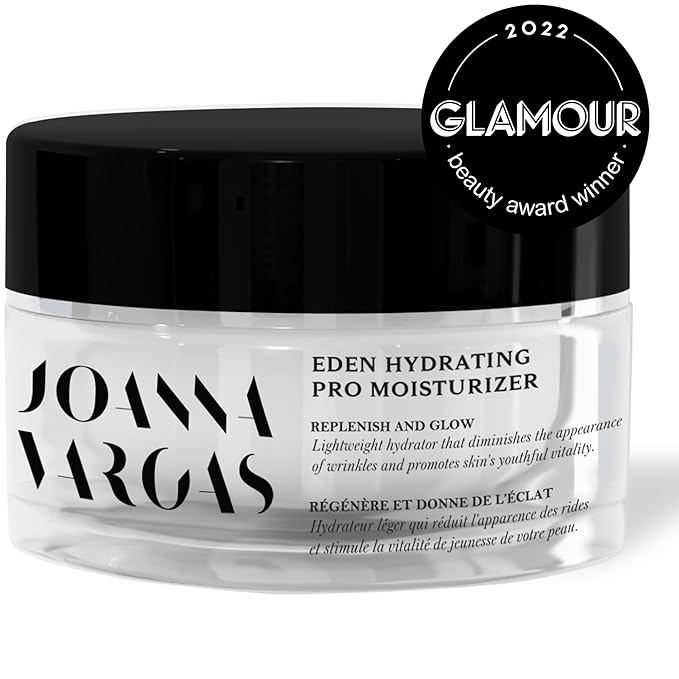 Joanna Vargas Eden Pro Hydrating Face Moisturizer for Dry Skin - Soothing Facial Moisturizer For Women Anti Aging & Reduces Redness - Day & Night Face Moisturizer with Ginko Biloba for Radiant Skin