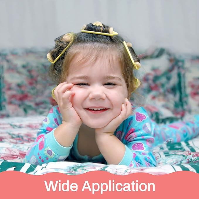 36PCS Foam Hair Rollers - Sponge Rollers for Heatless Hair Curler for Short/Long Curling Sleep rolos para cabello Jumbo Large Sponge Curlers Soft Sleeping Thin Hair Curl Overnight rulos