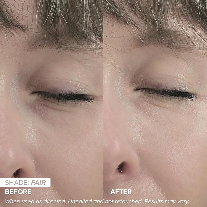 DRMTLGY Luminous Eye Corrector SPF 41, Under Eye Color Corrector for Dark Circles, Anti-Aging Tinted Eye Cream, Hydrating Eye Serum with Peach Undertone, Deep