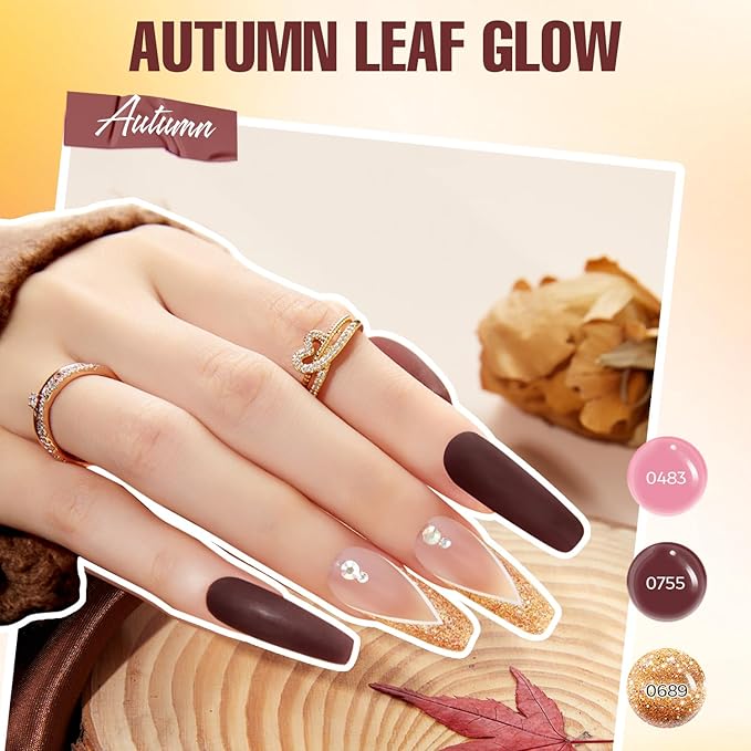 MEFA Gel Nail Polish Kit with U V Light, 32 Colors All Seasons Soak Off 60 Pcs Gel Polish Nail Set with Matte/Glossy Glitter Base Top Coat Manicure Tools Nails DIY Decorations Gifts for Women