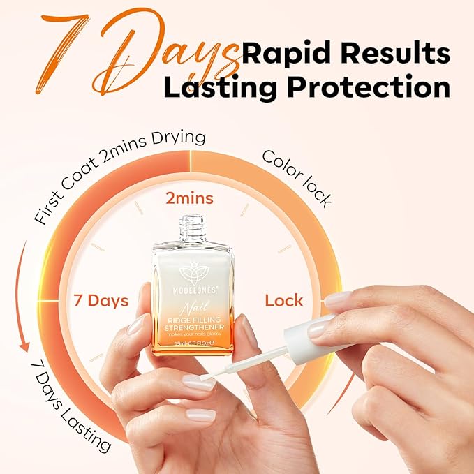 modelones Nail Strengthener, 8-in-One Nail