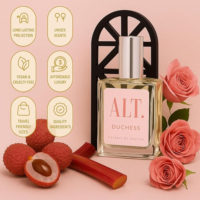 ALT. FRAGRANCES Duchess 60ml Extrait de Parfum for Women – Long Lasting Fragrance, Floral Fruity Scent, Inspired by Delina