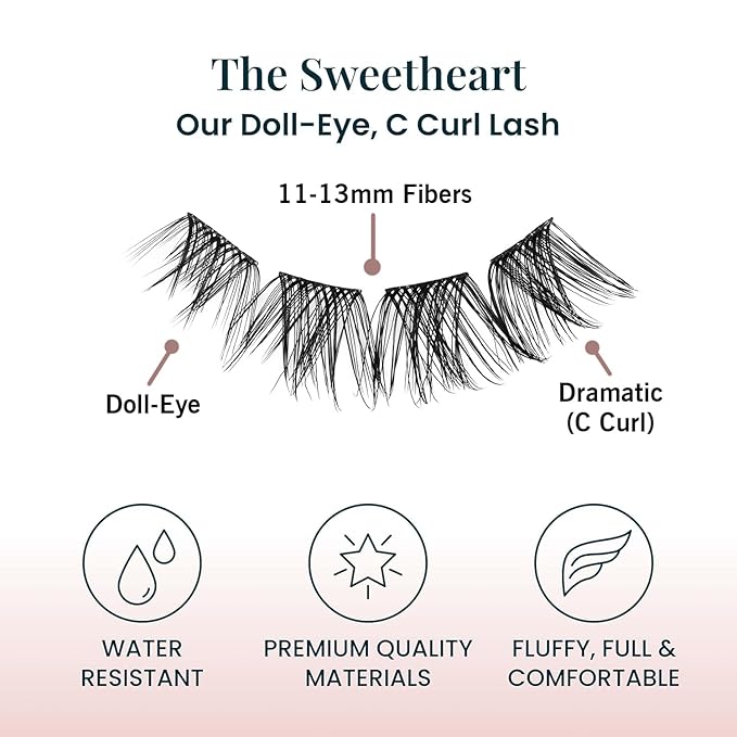 Pre Mapped Lash Clusters 160 Psc 20 sets per pack Lash Clusters DIY Eyelash Extension Doll-Eyed Pre Maped Cat Eye Spiky Cluster Eyelashes