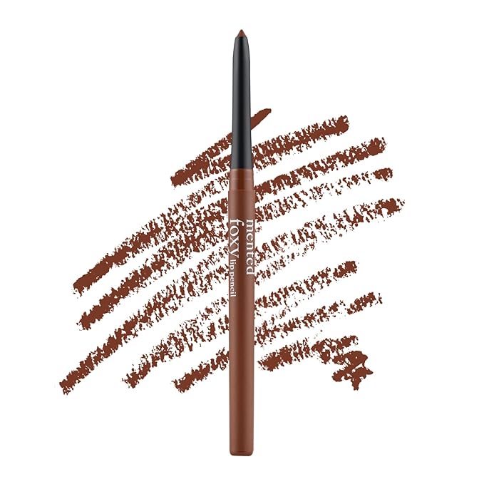 Mented Cosmetics Lip Liner for Women, Dark Brown Lipliner Lip Pencil, Waterproof Lipliner, Vegan + Cruelty Free Makeup, Foxy