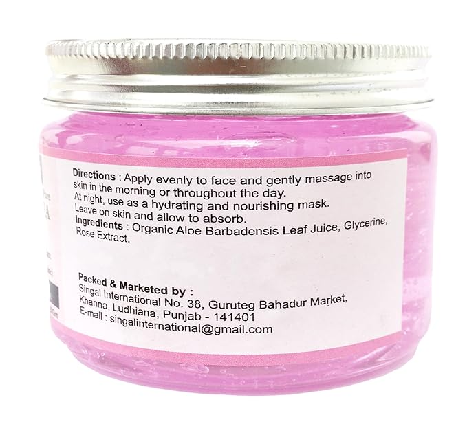 Aloe Vera Gel Pure Natural Organic