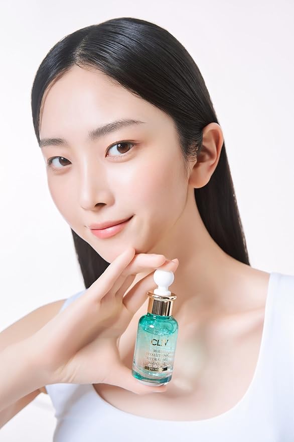 Multi Hyaluronic Hydrating Ampoule 30ml / 1.01 fl oz – Korean Skincare Nourishing Serum with 85% Hyaluronic Acid, 8-Layer Hydration Technology, Ceramides & Panthenol for Deep Moisture Care