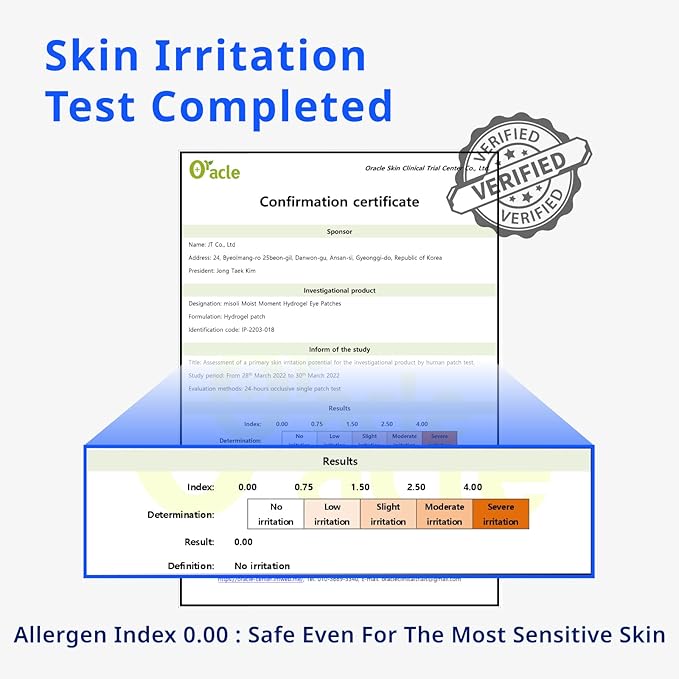 Moist Moment Under Eye Patches | Hydrating Eye Treatment Gel Masks With Hyaluronic acid & Squalane | Under Eye Masks For Dark Circles and Puffiness, Under Eye Bags, Wrinkle Care, Men and Women