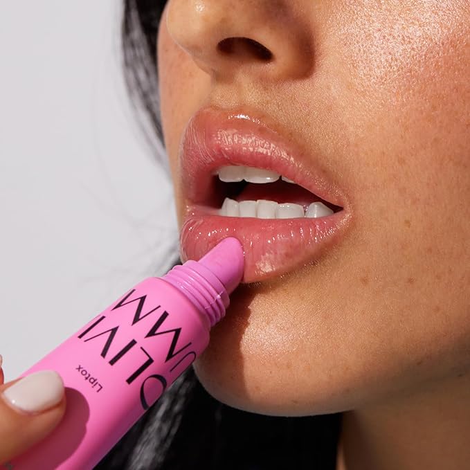 OLIVIAUMMA Mint Glass Skin Tanghulu Liptox - Korean Plumping Lip Balm with Peppermint, Shea Butter & Macadamia Seed Oil - Restore Dry Lips and Shine - Non-Sticky Lip Moisturizer - 10 ml