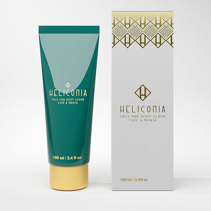 Face and Body Scrub Coffee & Mint – Exfoliating Scrub with Arabica Coffee, Chamomile & Mint | Hydrating, Calming & Revitalizing | For Sensitive Skin | Tropical Skincare | 100 ml