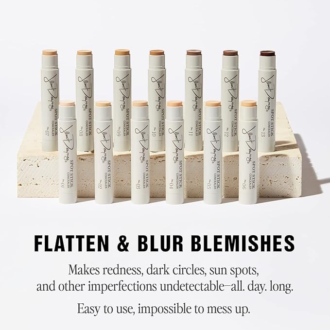 Jillian Dempsey Spot Stick Concealer | Easy Blending Matte Concealer for Blemishes & Uneven Skin Tones | Shade No. 10: Medium-Deep with Warm Undertones