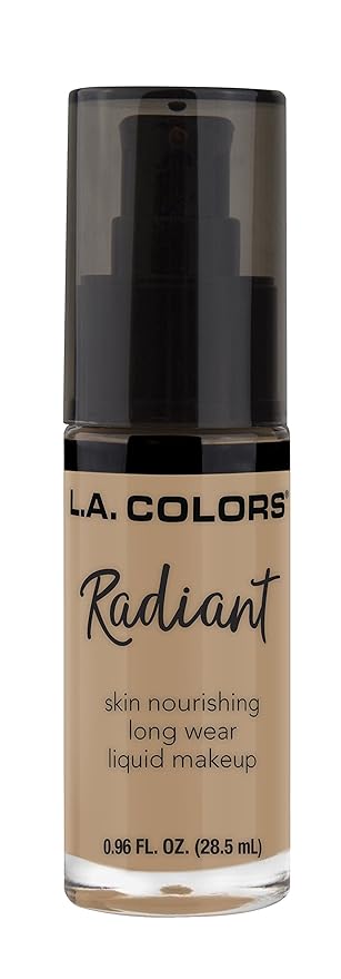 L.A. COLORS Radiant Liquid Makeup, Medium Beige CLM389