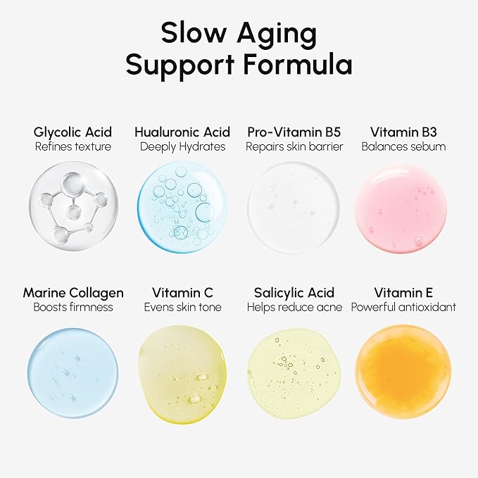 MAREE Glycolic Acid Toner 10% - Exfoliating Toner for Face - Glycolic Acid Face Exfoliator - Face, Scalp & Underarms Exfoliant Spray Alternative - Facial Toner for Women - Acido Glicolico para Manchas