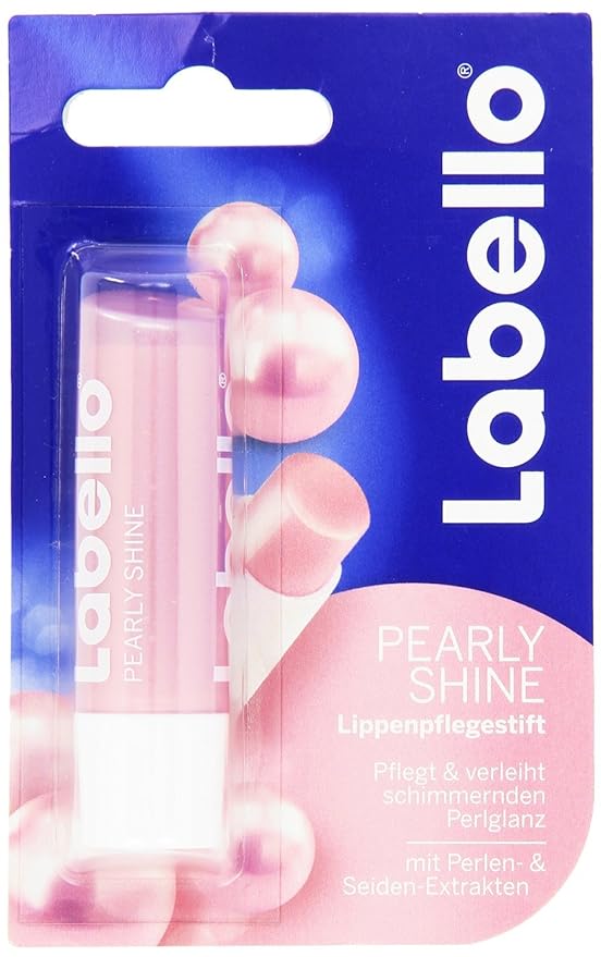 Labello Pearly Shine, Labello Soft Rose, Bundle