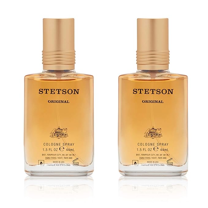 Stetson Original Eau De Cologne Spray 44Ml, Pack Of 2, 1.5 Fl Oz