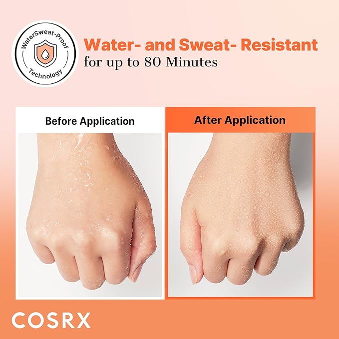 COSRX Airy-Light Clear Sunscreen Stick with Vitamin E & C SPF 50, 0.67 oz, 19g, Lightweight, Travel Essentials, Summer Essentials, Korean Skin Care, Korean Matte Sunscreen for Face, Stocking Stuffers