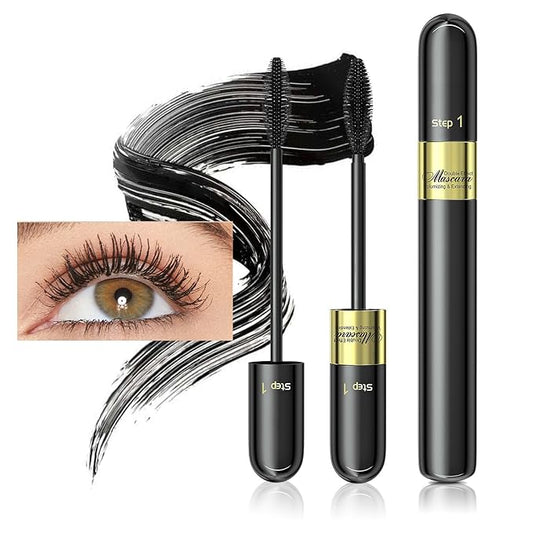 Waterproof & Long-Lasting Tubing Black Mascara, Defining and Lengthening Tubing Mascara Create Beauty Charming Eye Make up | Vegan & Cruelty Free (Pack of 1)
