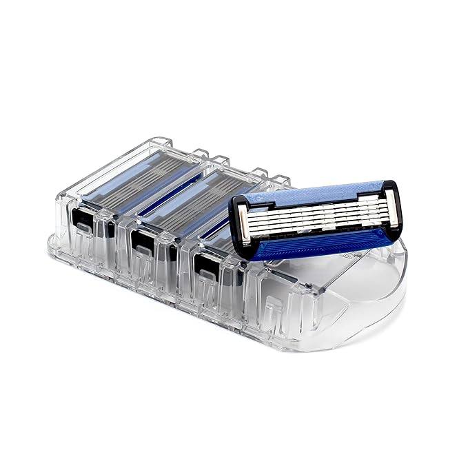 Preserve Five Blade Replacement Cartridges for Shave 5 Recycled Razor, 4 Count