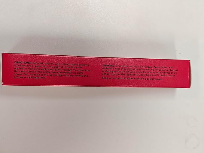 Retinol Eye Cream for Puffiness and Dark Circle: Anti-Aging Peptide Collagen Under Eye Treatment Reduce Wrinkles & Bags, Fine Lines & Depuffer in 4 Weeks Day & Night, 1.05 fl. oz