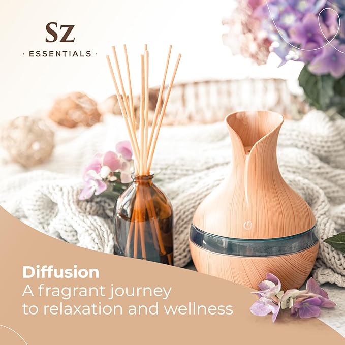 Kashmir Lavender Essential Oil – 100% Pure & Undiluted – Sweet Floral Scent for Relaxation, Aromatherapy, Self-Care, Natural Perfumery – Vegan & Therapeutic – 0.22 fl oz (6.5 mL)