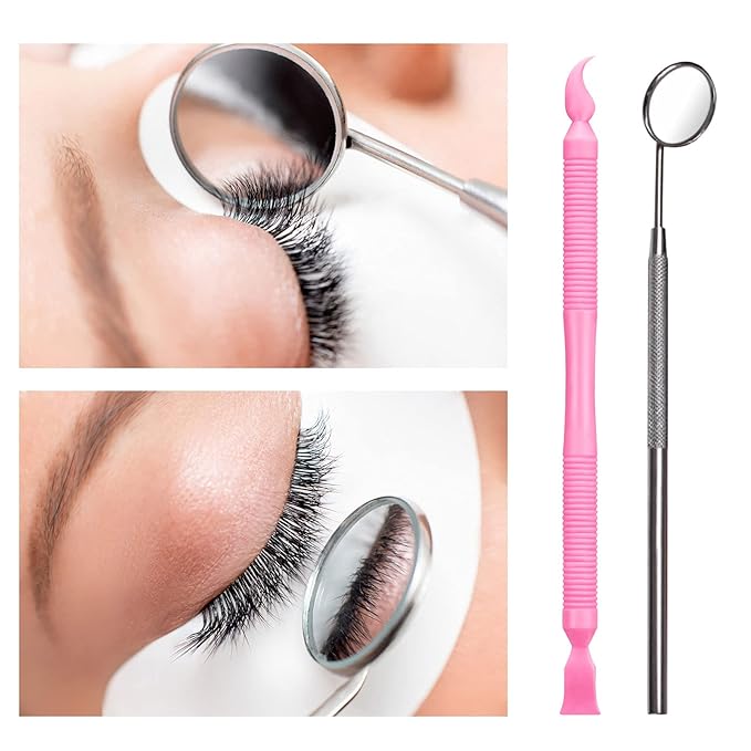 Libeauty Pink Eyelash Lift Tool, Lash Extension Supplies