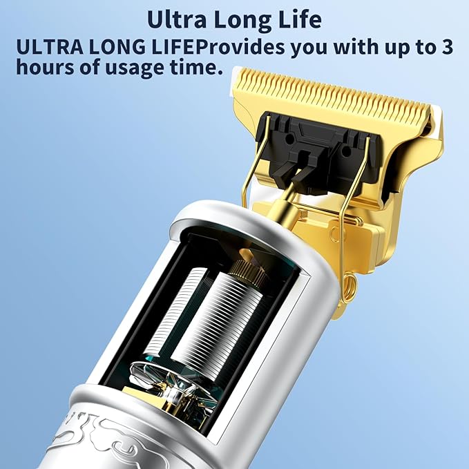 gunkill Hair Clippers-Cordless Rechargeable Hair