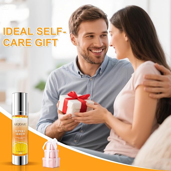 Hydrating Facial Serum with Anti-Aging Complex, Deep Moisture Essence for All Skin Types, Brightening and Skin Repair Formula, 1.69 fl oz