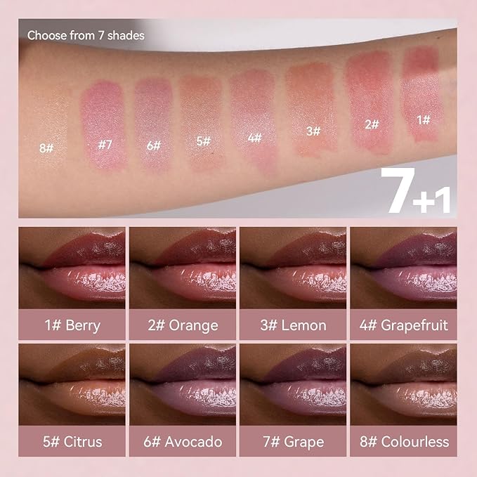 Tinted Lip Balm, Lip Moisturizer For Gifts