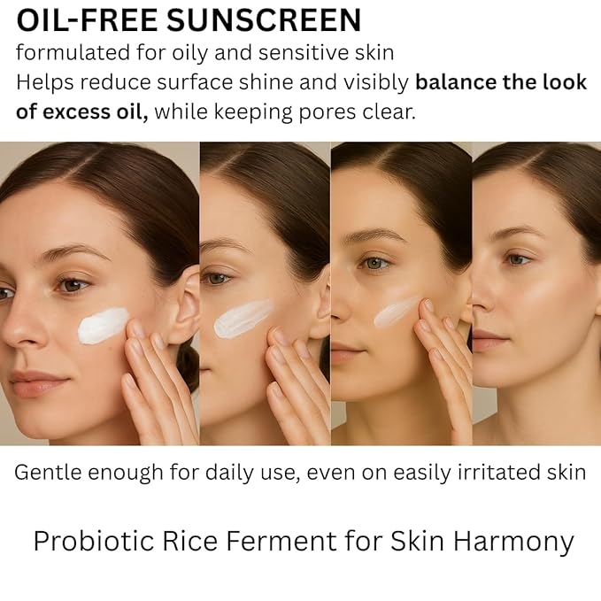 ivoryloom SPF 50 PA++++ Mineral Sunscreen | Fast Absorbing Hydration with Rice Ferment, Niacinamide, Hyaluronic Acid, Titanium Dioxide | Broad Spectrum | No White Cast | Reef Safe | 1.7 OZ