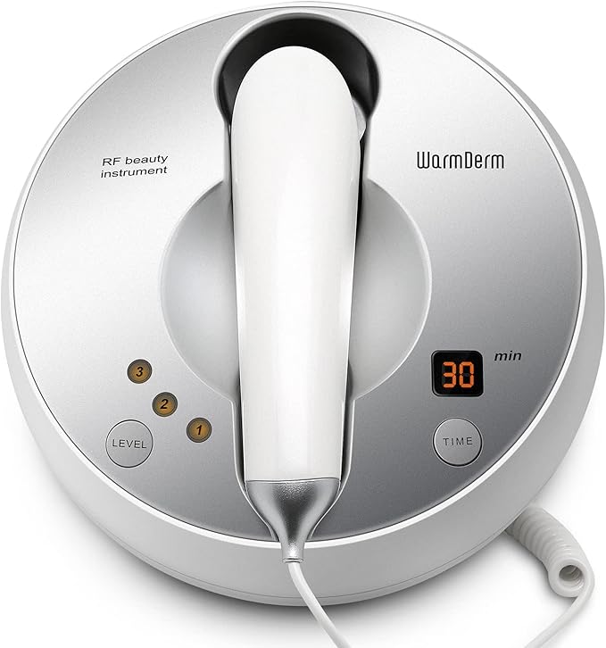 Skin Firming Facial Device, Double Effect 5-in-1Professional Home Beauty Device for Face, Neck, Arms, Abdomen, Legs, 2025 New Upgrade 5 Energy Levels - Salon Results (EP-300)