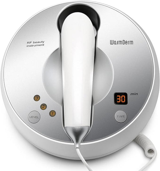 Skin Firming Facial Device, Double Effect 5-in-1Professional Home Beauty Device for Face, Neck, Arms, Abdomen, Legs, 2025 New Upgrade 5 Energy Levels - Salon Results (EP-300)