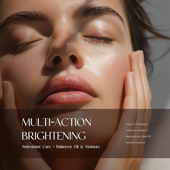 Decoder Glow-Boosting Facial Serum-Oil with Vitamin C Derivative, E & Squalane | Jojoba Oil – Antioxidant, Skin Barrier Repair，Roll-On Precision for Women, 20ml