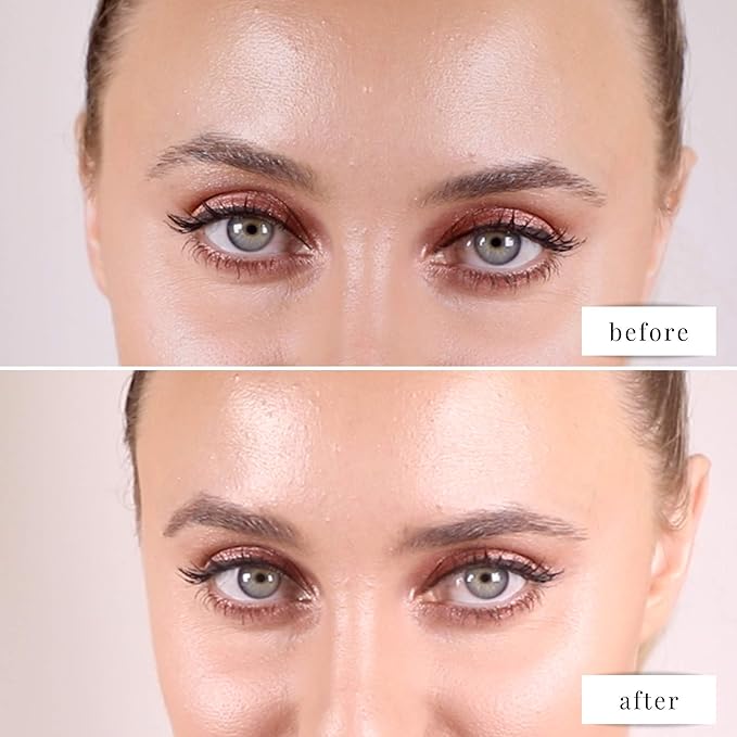 Elizabeth Mott Queen of the Fill Tinted Eyebrow Gel – Brow Filler, Volumizer & Setter – Defines, Shapes & Covers Gray Hairs – Water-Resistant, Long-Lasting – Cruelty-Free – Light Medium Brown 4g