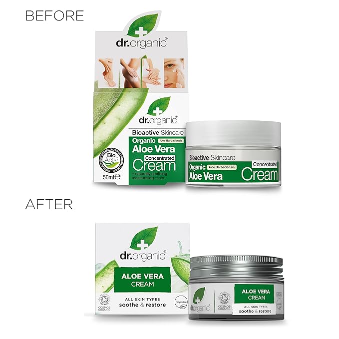 Organic Doctor Organic Aloe Vera Concentrated Cream, 1.7 fl.oz.