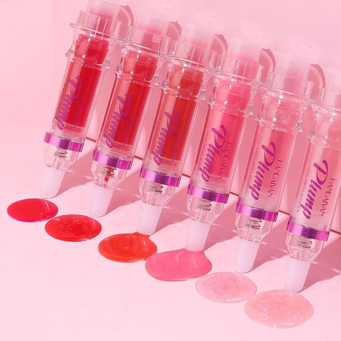 Lip Plumping Booster, Plumping Lip Oil High-Shine