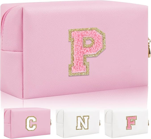 Personalized initial letter patch makeup