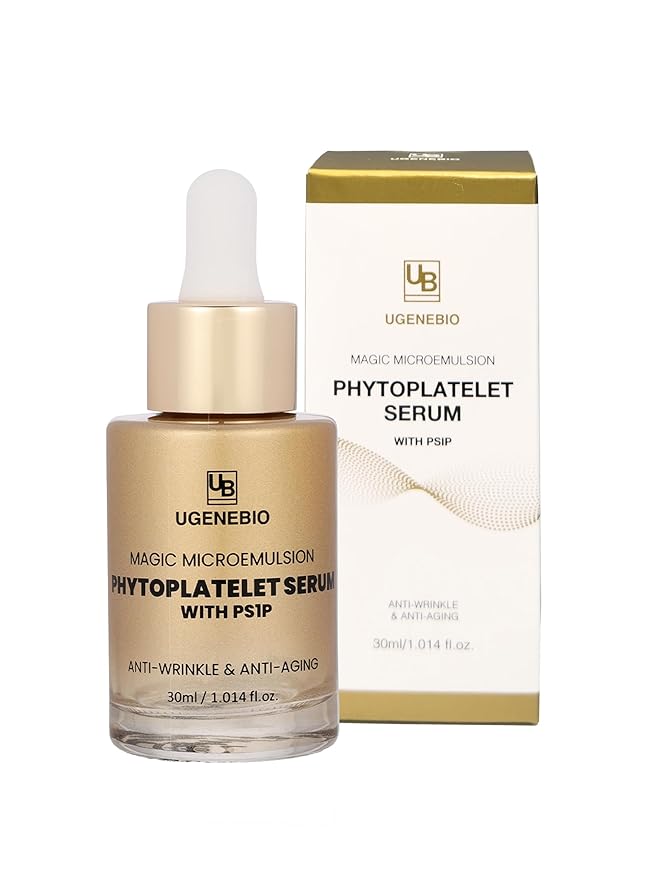 Phytoplatelet Serum – Antioxidant, Hydrating K-Beauty Skincare - Advanced Anti-Wrinkle Treatment with PS1P, Niacinamide & Vitamin C