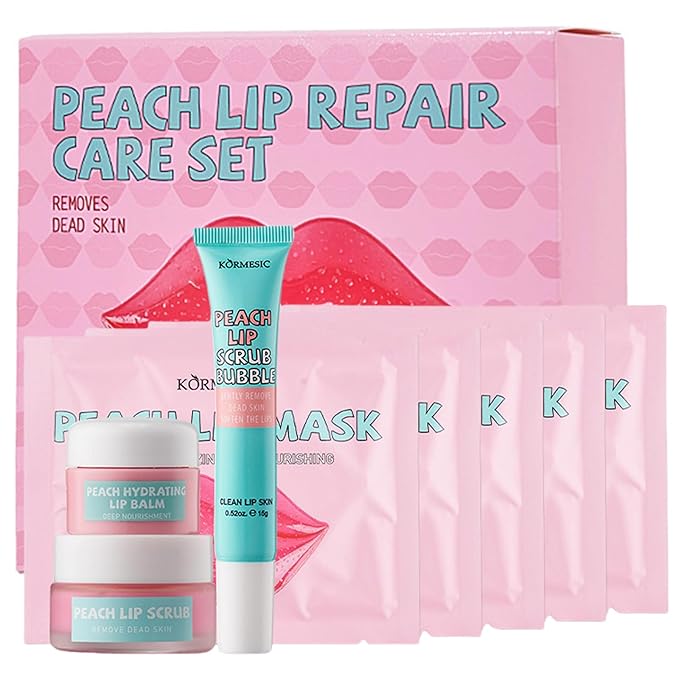 4 In 1 Peach Lip Care Lips