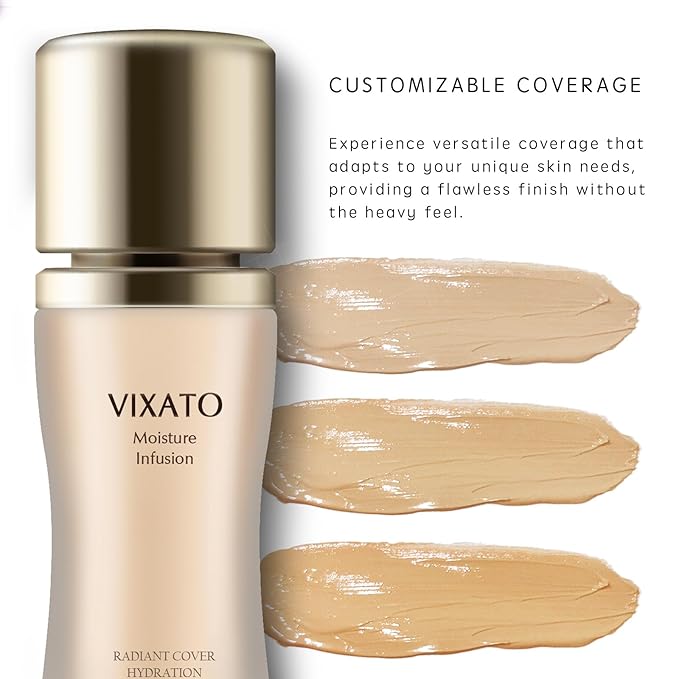Foundation Concealer, 2025 New Full Coverage Moisturizer Liquid Age-Defying Foundations, Hydration Natural Finish & Long Wea for All Skin Types (Deutral, One SIze)