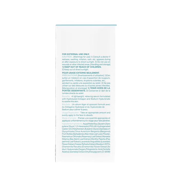 OxygenCeuticals Couperose Fluid – Soothing & Calming Ampoule for Sensitive, Redness-Prone & Troubled Skin, With Hydrolyzed Collagen, Hyaluronic Acid, Aloe Vera & Rose Water. 1.69 fl.oz (50ml)