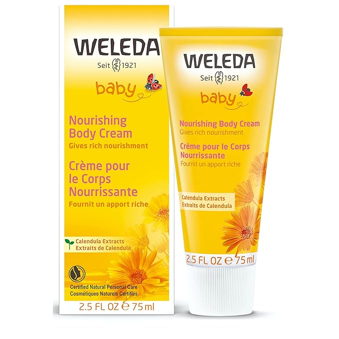 Weleda Calendula Body Cream, 2.5 Fluid Ounce