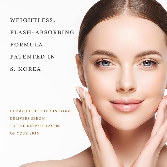 JEU'DEMEURE DermiShuttle Lifting Kit - Anti Aging Serum, Face Serum for Firming, Anti Wrinkle, Skin Elasticity, Hydrating with Collagen, Peptides, Korean Skincare (2 Weeks)