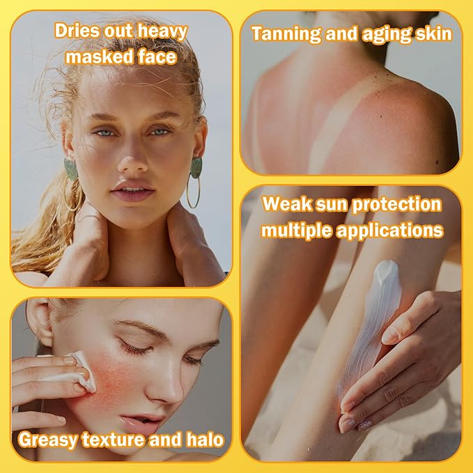 Sunscreen Lotion Stick，Moisturizing Face Sunscreen Lotion SPF 50+ PA+++