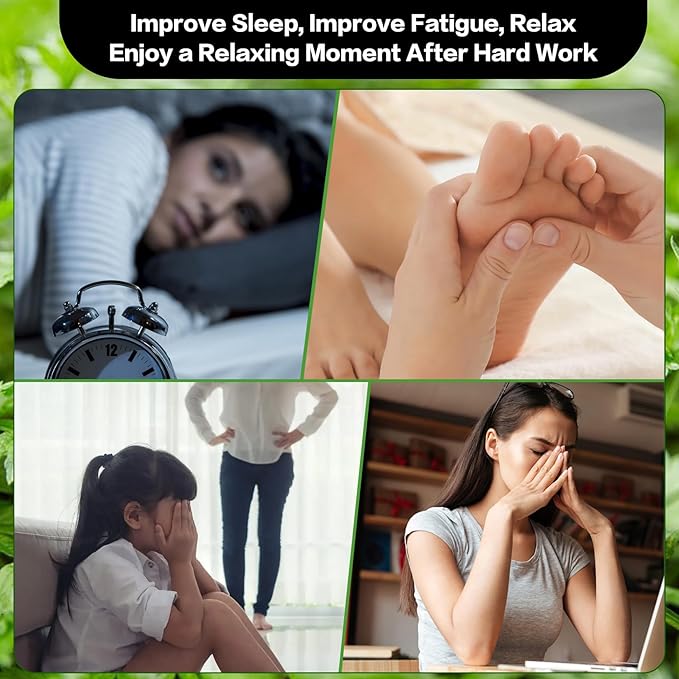 100 Pack Foot Pads, Ginger Bamboo Charcoal Foot Care kit Patch, Natural Cleansing, Best Sleeping, Suitable for Daily Relaxation Foot Paches Relieve Stress, Improve Sleep