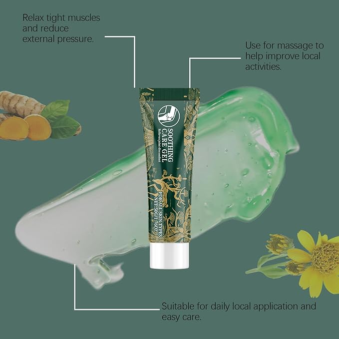 Joint Relief Gel, Soothing Massage Cream, Rapid Muscle Cream for Knees, Lumbar Spine, Neck, Hands and feet (1pcs)