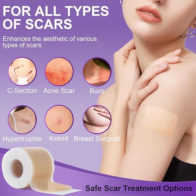 Silicone Scar Sheets, Medical Grade Silicone