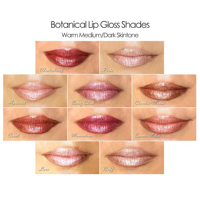 Lauren Brooke Cosmetiques Botanical Lip Gloss (Berry Blush)