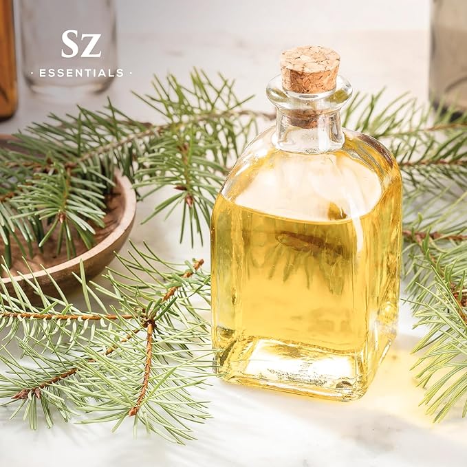 Silver Pine Essential Oil - 100% Pure & Undiluted- Extracted from Pinus Sylvestris - Clean & Fresh Scent with Woody Overtones - Therapeutic Grade & Vegan - 0.17oz (5ml)